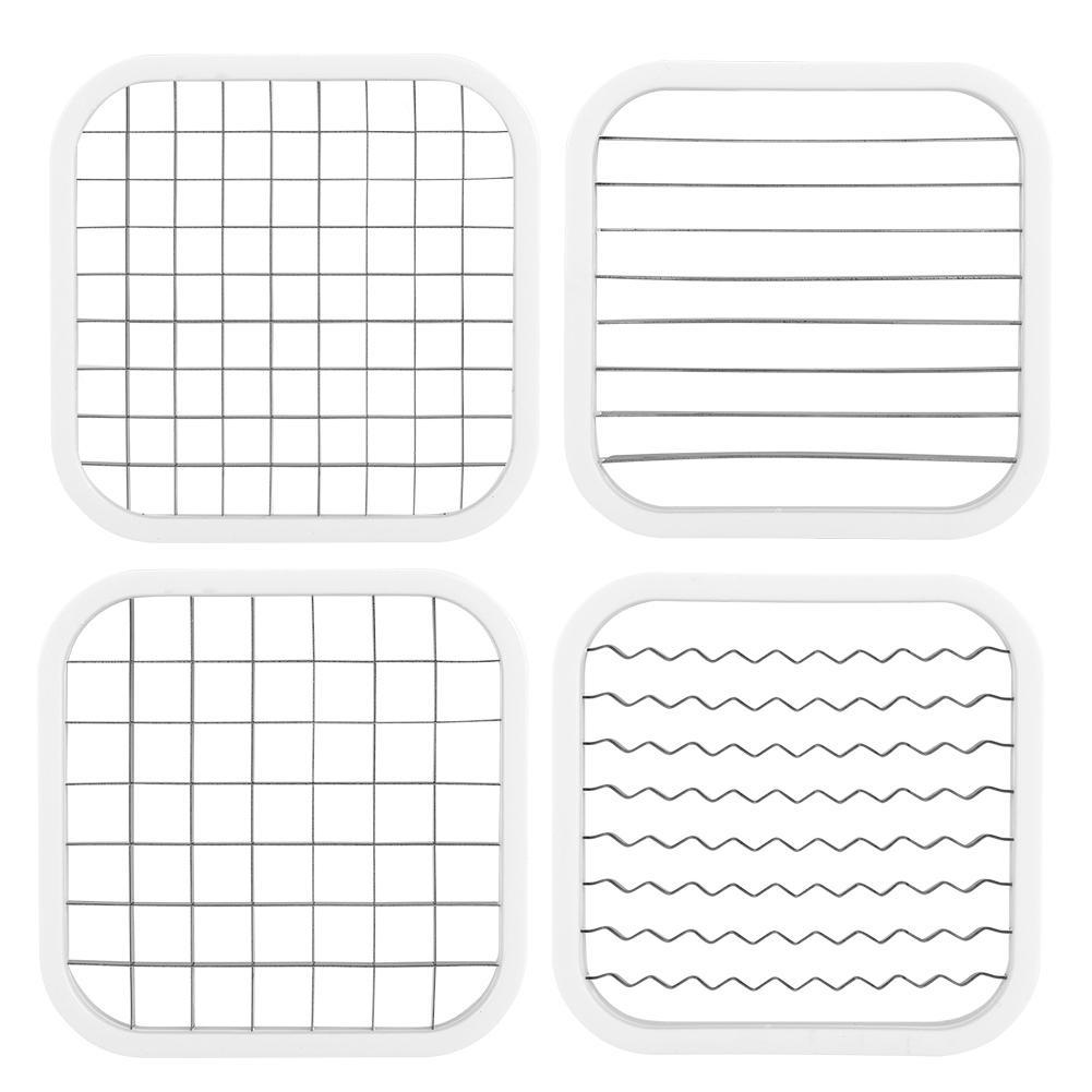 5 шт./компл. из нержавеющей стали, измельчитель для картофеля, фруктов, измельчитель, инструмент для жарки картофеля, кухонные гаджеты