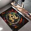 Alpha Omega Pattern Galaxy Carpet suitable as a non-slip mat for the living room or bedroom sofa