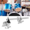 Зажим для колокольчика Cowbell, легкая регулировка вверх или вниз, держатель для обруча бас-барабана из нержавеющей стали