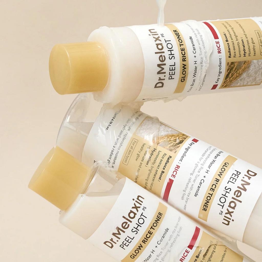 Dr.Melaxin Рисовый тонер Peel Shot Glow 200 мл