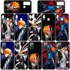 Чехол для iPhone 16 15 Xiaomi Redmi Note 14 13 12 11 Pro Max X 8 9 16e Samsung Galaxy S25 S24 S23 Moto OPPO Huawei Bleach Kurosaki Ichigo Чехол для телефона