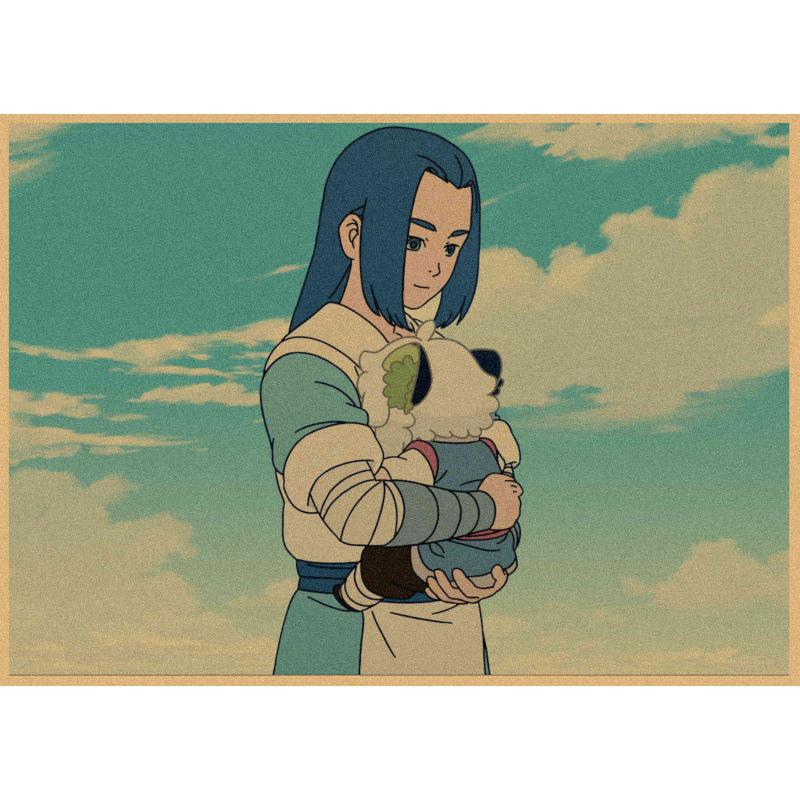 Luo Xiaohei Anime Retro Poster - Decorative Wall Art for Cafe, Bar, or Restaurant