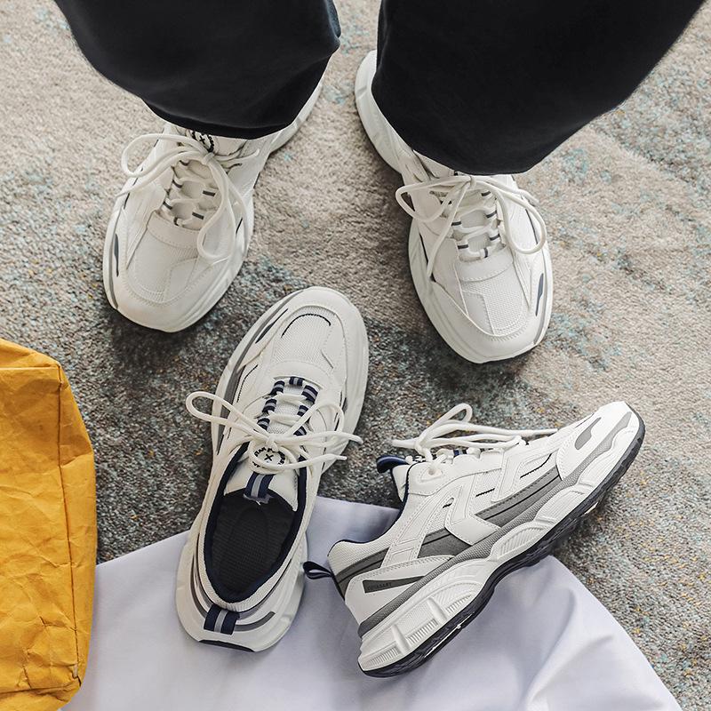 2024 Новая весна и осень дышащая сетчатая мужская обувь удобная повседневная спортивная мода белые туфли кроссовки Tenis Masculino