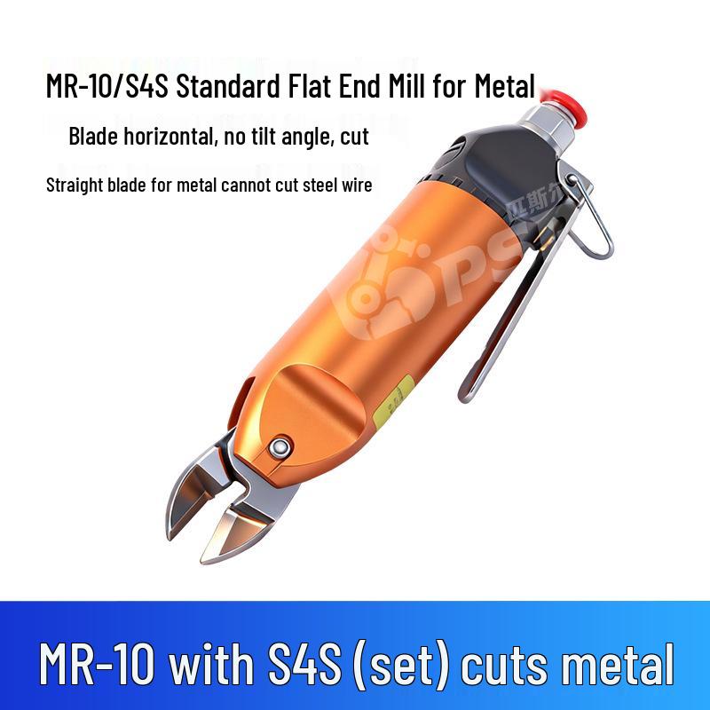 Industrial MR-10 Pneumatic Hand-Press Scissors: High-Pressure Air Shear for Cutting Plastic & Metal Sheets
