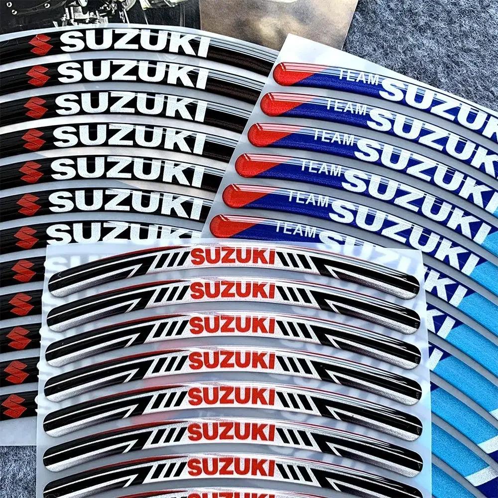 GMRT3 Car Wheel Stickers 13-19 Inch Universal for Suzuki Motorcycle Tire Modification Waterproof Drip Glue Decorative Stickers