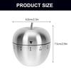 Ciieeo Metal Apple-Shaped Kitchen Timer, Mechanical Cooking Timer, Portable and Battery-Free, Ideal for Cooking Time Management
