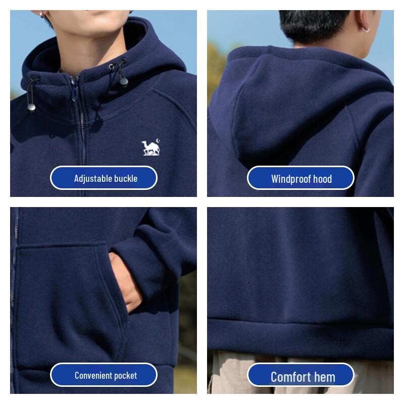 EASTERN CAMEL Men's Fleece Jacket