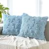 Plush Backrest Cover Warm Pillowcase Cozy Sofa Cushion Cover  Easter