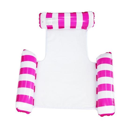 Надувной плавучий стул для бассейна, эргономичный подголовник, герметичный ПВХ, шезлонг для бассейна, ПВХ для детей и взрослых, плавающий диван, водный гамак