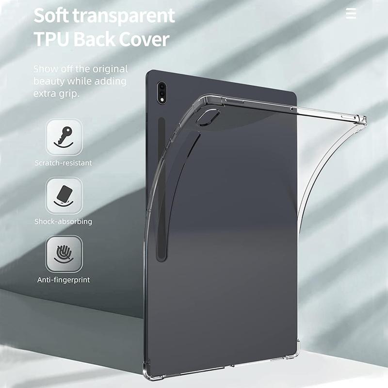 Tablet Case For Samsung Galaxy Tab S8 S9 S10 S11 Ultra 14.6 TPU Cover Tab S10 Llte S9 S8 S7 S11 11" FE Plus 12.4 inch Funda