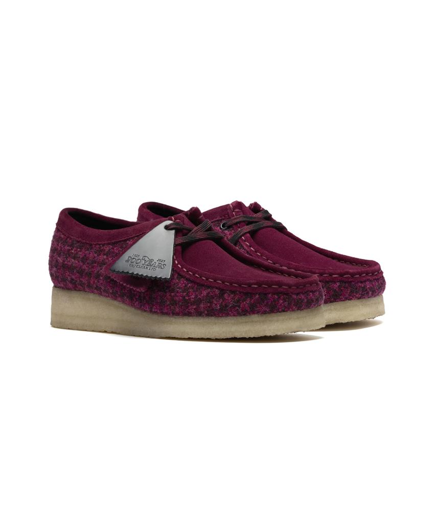 Clarks Originals (Women'S) Wallabee - Purple Harris Tweed® Combi / 26183573