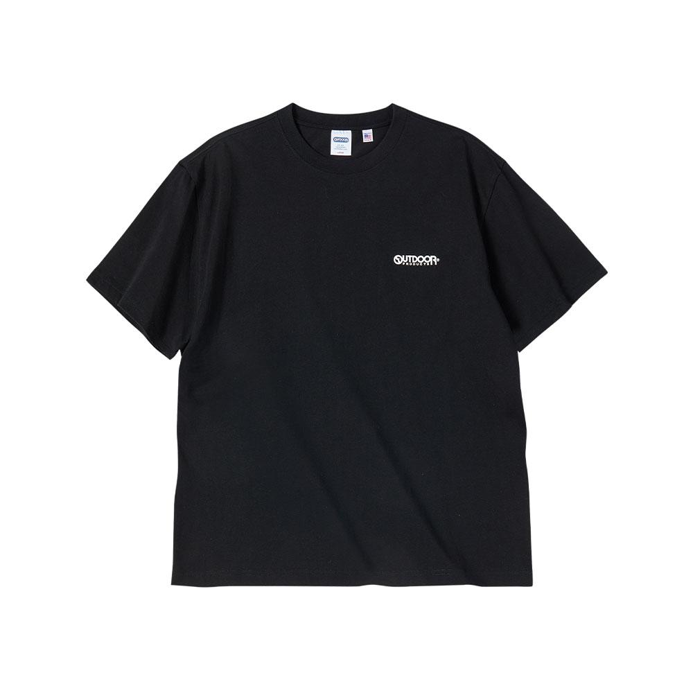 OUTDOOR PRODUCTS Mono Standard Logo T-Shirt (Black)