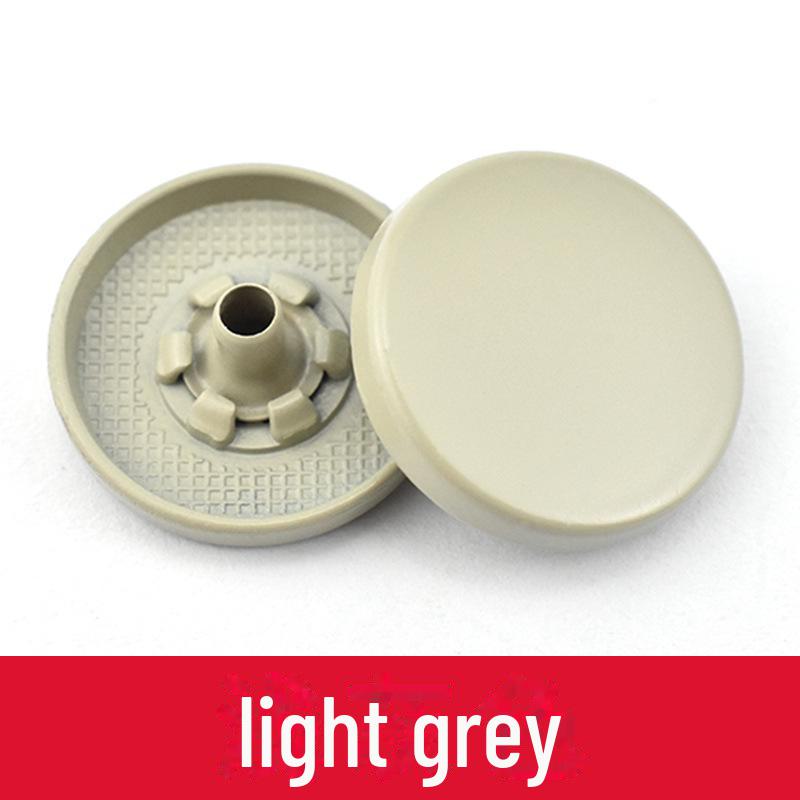 Набор невидимых кнопок из металлического сплава для курток