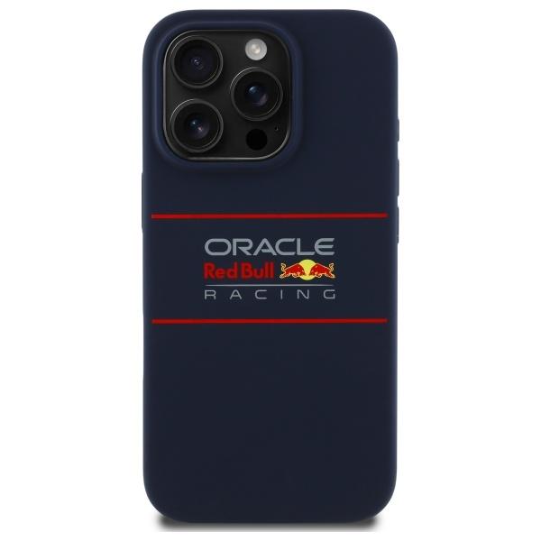 Red Bull Rbhmp16X24Sihsrv Iphone 16 Pro Max 6.9 Жесткий чехол Гранатовый/Navy Силиконовый Горизонтальный логотип Magsafe