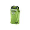 Nike X NBA Баскетбольные майки Мужские Зеленые Средние Прямой крой 877213-316