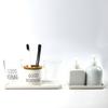 Bathtub Bathroom Ceramic White Rectangular Storage Holder Vanity Tray Sink Organizer Storage Plate