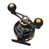 Black Porgy Reel for Raft Drop Gear Max Drag Force for Rock Fishing and Ice Fishing Left-Handled Fishing, Casting, Left/Right-Handed Reel, 3.61