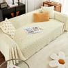 INS Style Cream Color Universal All-Inclusive Sofa Towel Winter Plush Sofa Cover Simple Modern Sofa Cover Cover Cloth