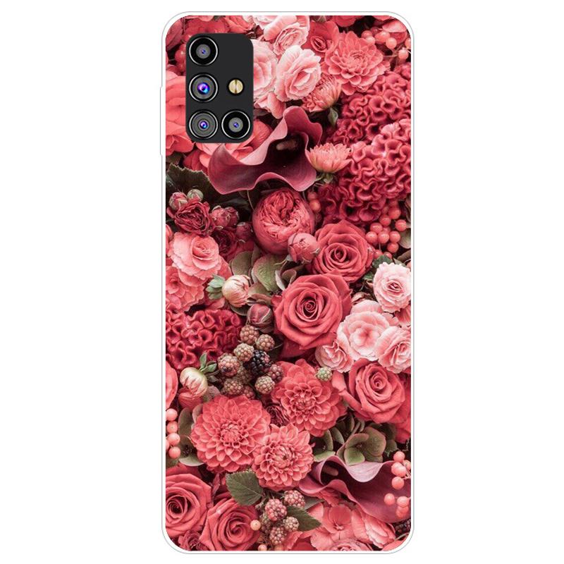 Чехол для телефона Samsung M31s Мягкий силиконовый чехол TPU для Samsung Galaxy M31s Чехол M31 SM 31S GalaxyM31 Бампер Coque