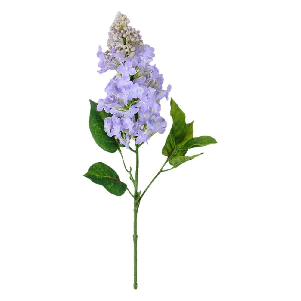 New Silk Artificial Lilac Flower Decorative Fake Faux Flower Handmade Craft Wedding Bouquet Ceremony Arrangement