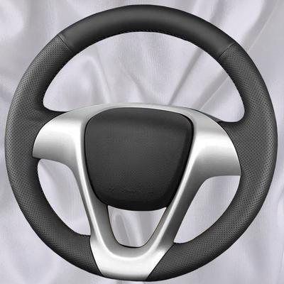 Чехол на руль автомобиля из микрофибры и кожи для Mercedes Benz Smart Fortwo 2009-2013 Smart Автомобильный интерьер Автостайлинг