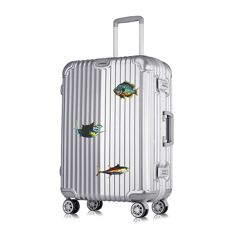 50 шт. наклеек для рыбалки на открытом воздухе для телефона, ноутбука, багажа, скейтборда