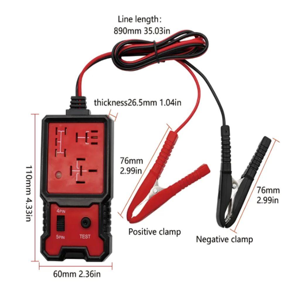 Automobile LED Indicator Test 12V Battery Tester Car Relay Detector Auto Parts