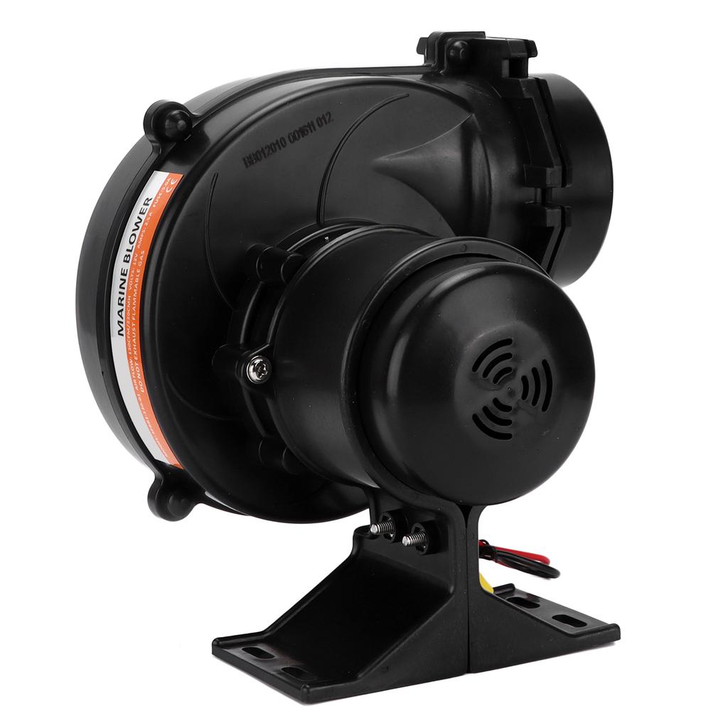Вентилятор для трюма DC 130CFM Черный Коррозионностойкий ABS Вентиляция для Лодки Морского Транспорта Автобуса(12V )