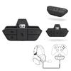 Headsets Adapter for Controller Sound Converters with 3.5mm, Easy Installation, ABS Materials