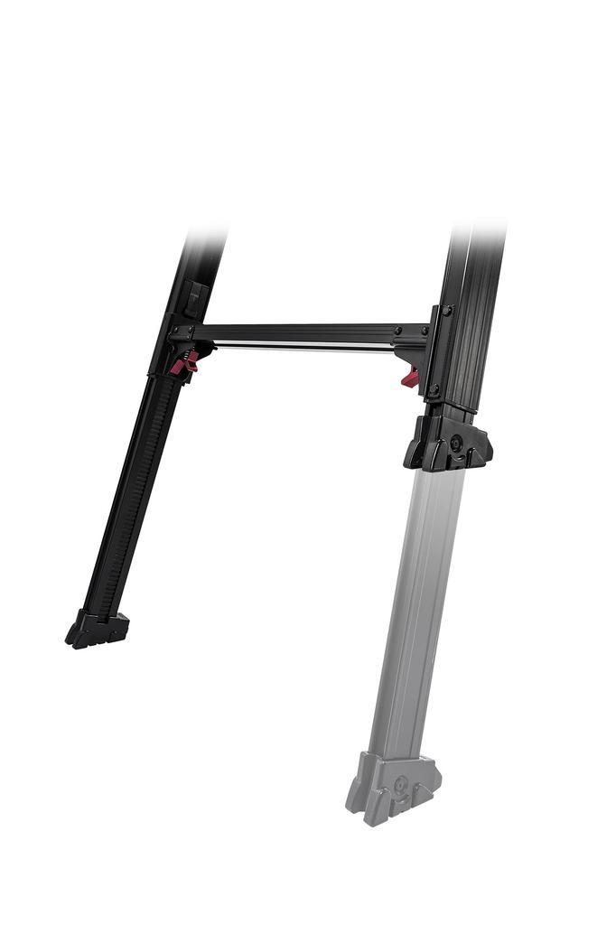 Hasegawa BLACK LABEL Telescoping Ladder Stepladder 3 Steps (with One-touch Bar) RYZB-09 (0.72~1.03m) (10136) (0.72~1.03m)