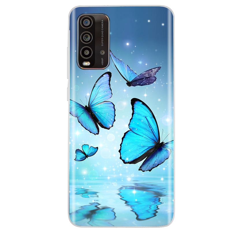 Для Xiaomi Redmi 9T Чехол на Redmi 9T Мягкий Силикон ТПУ Задняя Крышка Чехол для Телефона Для Xiaomi Redmi 9T 9 t Чехол Бампер Coque Fundas