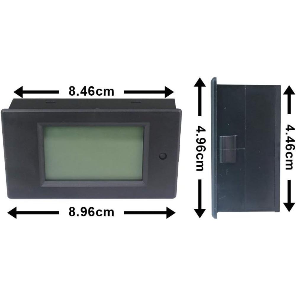 Счетчик электроэнергии, тестер напряжения, цифровой вольтметр, амперметр, измеритель мощности, ЖК-дисплей переменного тока, 80-260 В, 20 А, вольт, напряжение, ток, мощность, счетчик энергии