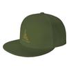 Fashion Christmas Serbia Badnjak Merry Christmas Tree Serbian Flat Brim Sun Hat  Suitable For Square Faces Baseball Caps