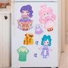 Magnetic Refrigerator Cute Princess Dress-Up Stickers Girls' Imaginative Play DIY Materials Magnet Matching Puzzles Games Gifts