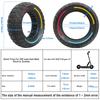 8.5x3Inch Puncture-proof Off-road Solid Tire 8.5*3 Tubeless Tyre for Kugoo G2 Pro for Zero8 9 for VSETT 8 9+ Electric Scooter