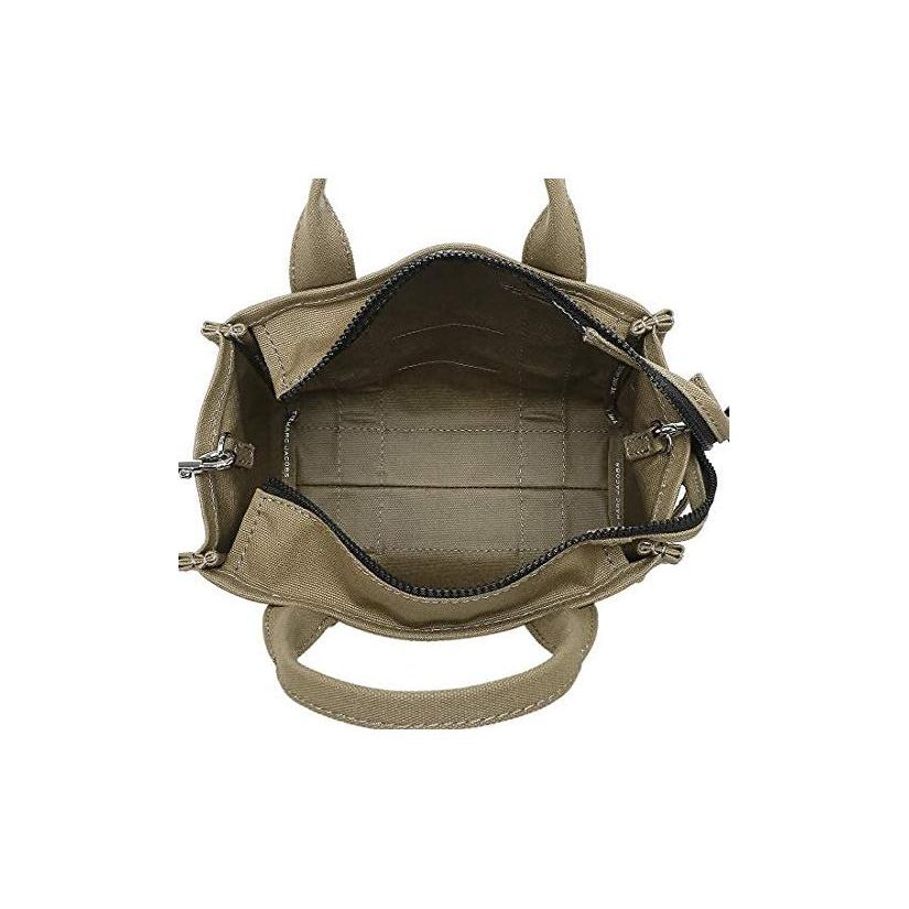 Marc Jacobs Канвасная маленькая сумка-тоут Цвет: темно-зеленый Женская сумка-тоут M0016493-372