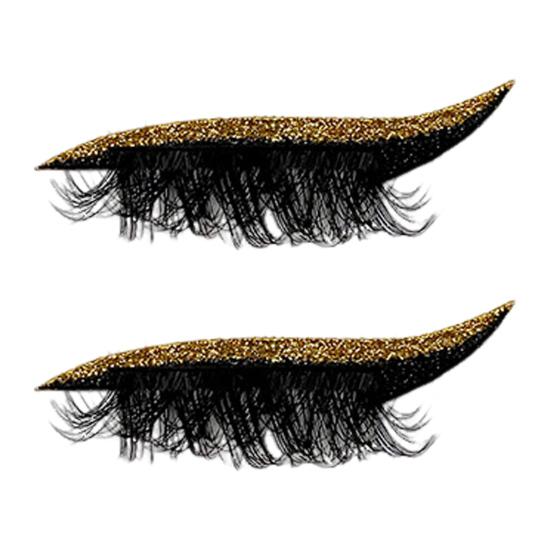 1 пара ленивых теней для век, патч для ресниц, водостойкие тени для век, наклейки для макияжа ресниц, многоразовые наклейки для макияжа глаз с накладными ресницами, тени