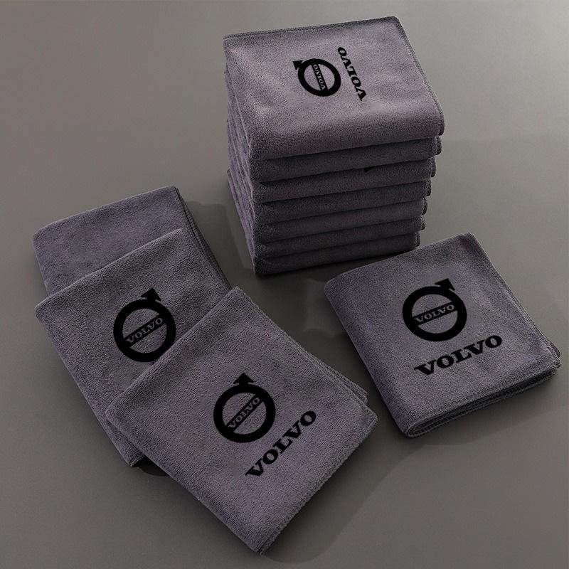 New Microfiber Car Wash Towel Drying Cloth Cleaning Towels for Volvo XC90 V90 V60 XC60 V40 S80 S60 S90 C40 XC40 V70 XC70 C30 C70