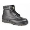 Mens Padded Leather Safety Boots