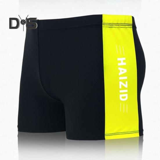 Взрослые мужские плавки со средней посадкой и эластичной резинкой на талии, лоскутные цветные водоотталкивающие купальники, быстросохнущие плавки, шорты для плавания