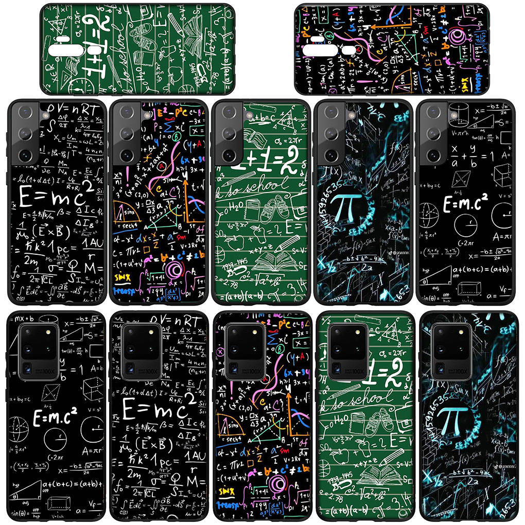 Для iPhone 16 15 Xiaomi Redmi Note 14 13 12 11 Pro Max X 8 16e Samsung Galaxy S25 S24 S23 Moto OPPO Huawei Chemistry Maths Equation Formula Phone Case