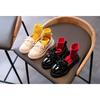 Fashion Versatile Children's Leather Shoes Spring Korean Version Girls British Style Fringed Single Shoes Student Bow Flats