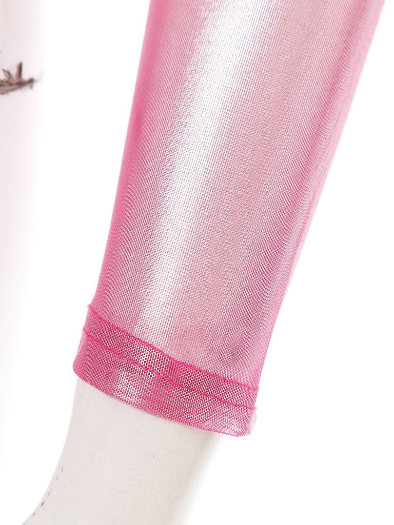 Женское прозрачное платье с длинным рукавом, с металлическим блеском, просвечивающее, в стиле макси, для клуба, ночное белье, забавное платье-нижнее белье