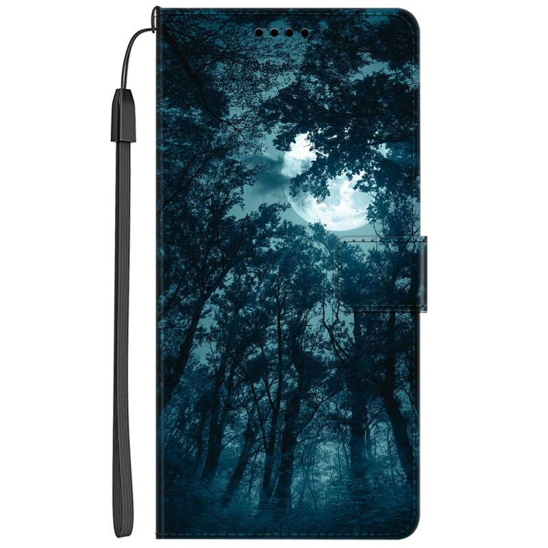 Flip Leather Case For Samsung S24 Ultra 5G Cover Book Wallet Seascape Coque for Samsung Galaxy S23 S22 S21 S20 Ultra S24Ultra