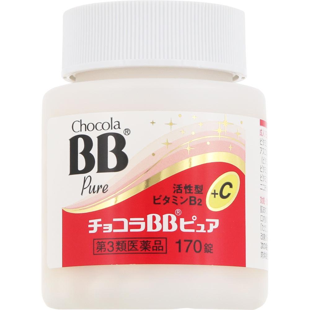 Eisai Chocola BB Pure 170 таблеток Витамин B2 Основные витамины и продукты для здоровья Показания: Облегчение следующих симптомов: грубая кожа, акне, дермат