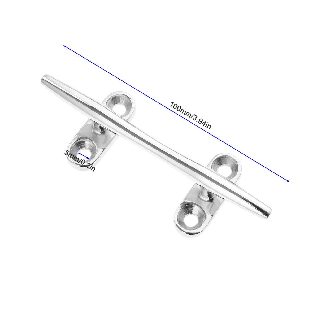 Cleats Boat Cleats Set of 2 Marine Grade 316 Stainless Steel Small Marine Boat