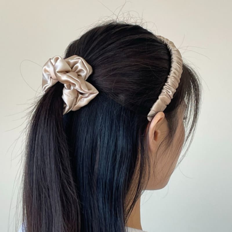 Повязка на голову Dwelly Premium из 100% шелка тутового дерева (6 цветов)