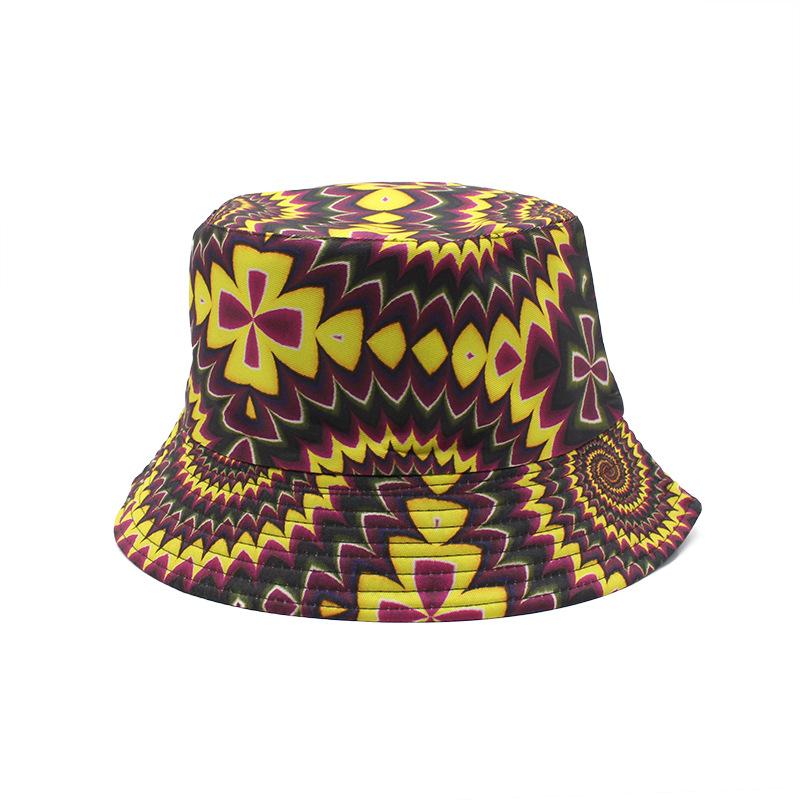 Кепка с tie-dye узором 'Vortex' для мужчин и женщин, уличная, для активного отдыха, повседневная, с козырьком, парная панама