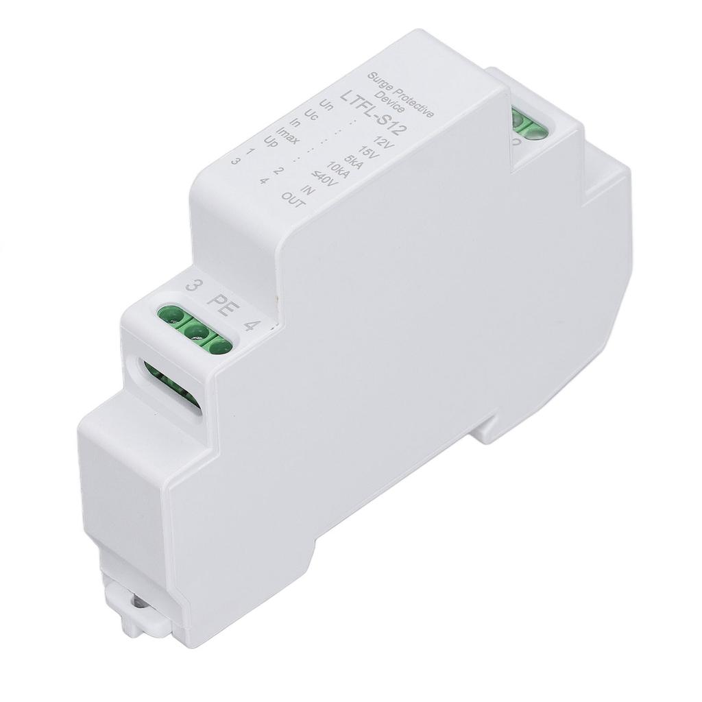 Устройство защиты от перенапряжения IP20 12 В 5-10 кА RS485 Сигнал управления Модуль разрядника от перенапряжения