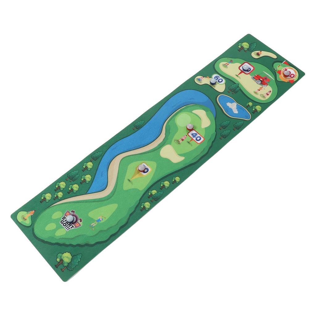 Kids Tabletop Game Educational Portable Putting Game Mat Toy for Indoor Party Family Gathe